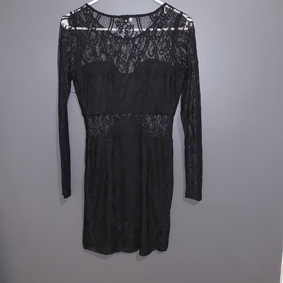 Sheer Lace LBD - Picture 2 of 2